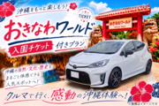 【那覇空港豊見城店】コンパクトカーランダム　♪おきなわワールド入園チケット付帯プラン♪　3one画像