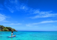 沖縄の楽園の海でSUPクルージング ＆シュノーケル（半日ツアー）